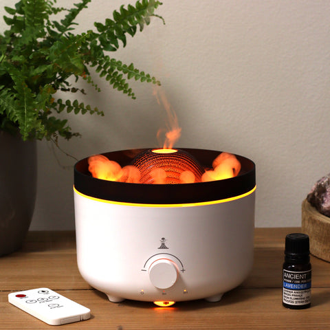 Large Volcano Effect Aroma Diffuser (plug) Two Colours - 560ml