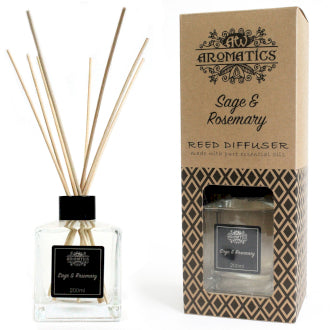 200ml Sage & Rosemary Essential Oil Reed Diffuser