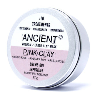 Pink Clay Face Mask 50g